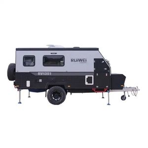 Caravane personnalisée Camping Camper Van Voyage Remorques Mobile RV en stock Expédition rapide. - Product Image 3