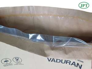 Bolsa tejida de papel Kraft con fondo de boca abierta ecológica de 25kg personalizada con interior de PE para embalaje de fertilizantes y cemento - Product Image 3
