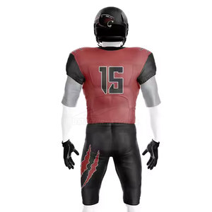 Kit d'entraînement de football américain avec ensemble d'uniformes complets et tissu respirant et extensible Kit de football américain - Product Image 5