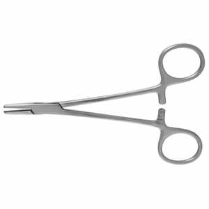 Portaagujas de acero inoxidable de primera calidad con fuente de alimentación manual Mordazas de precisión de agarre seguro para procedimientos dentales de cirugía general - Product Image 3