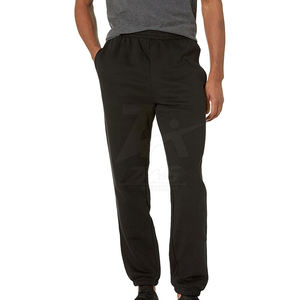 Pantalon de survêtement décontracté pour hommes avec taille élastique, taille moyenne, respirant et élégant en vente à bas prix - Product Image 2