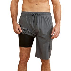 Men's Large Size Fashion Summer Beach <b>Shorts</b> 2025 Casual Vacation with Four Corner Design Milk Silk Lining Pattern Decoration - Product Image 1