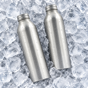 Botellas de Aluminio para Bebidas con Tapas de Rosca, Diseño Personalizado para Proyectos de Empaque de Marca - Product Image 1