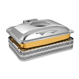 Luxury Hotel Catering Chafing <b>Dish</b> Exclusive Design Buffet Food Server Sustainable Chafing <b>Dish</b> For <b>Insulated</b> Casseroles Server - Product Image 3