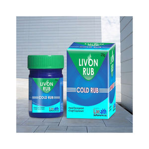 Los más vendidos Livon Cold Rub Indian Direct Mayorista Fabricante a granel Ingredientes herbales para aliviar el dolor y el cuidado de la salud - Product Image 1