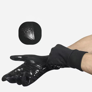 Gants de cyclisme unisexes à doigts hauts avec logo personnalisé vente en gros de gants de vélo de course compatibles avec écran tactile et impression chaude pour hommes - Product Image 5
