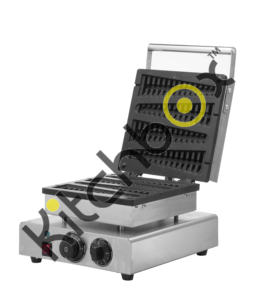 Gaufrier professionnel Kitchbox en acier inoxydable antiadhésif, cuisson en 3 minutes pour 1 gaufre - Product Image 3