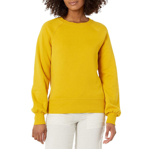 Sudadera de Mujer de Moda, Diseño Nuevo, Logotipo Personalizado, Invierno, Cómoda, Ajustada, Estilo Urbano, Color Liso, con Servicio OEM, Venta al Por Mayor - Product Image 1