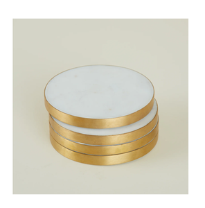 Dessous de verre en marbre personnalisé meilleur design magnifique chambre d'hôtel restaurant bureau sous-verres décoratifs prix bon marché - Product Image 2