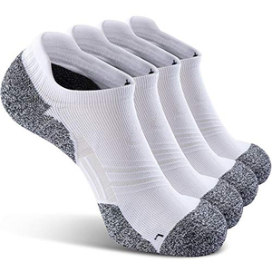 Unisex Youth Custom Made Athletic Ankle Socks Performance Cotton Animal Pattern Low Cut Bottom <b>Cushioned</b> Tennis for Children - Product Image 5