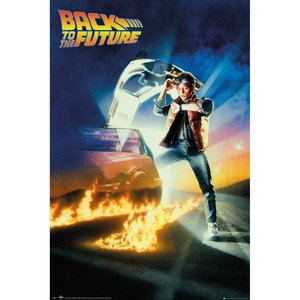 Back to the Future Movie <b>Poster</b> Offset Printing Techniques for Graphics - Product Image 1