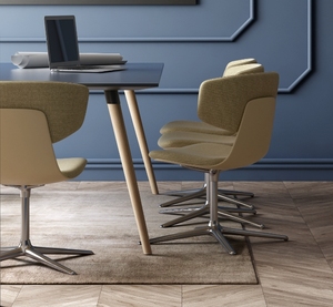 Bán buôn thư viện khách sạn chờ đợi xoay Patio phòng chờ Ghế bàn xoay xoay Trắng xoay ghế cho quán cà phê cửa hàng - Product Image 5