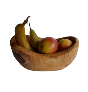 Lavavajillas Artesanía madera fruta Masa Tazón Hecho a mano para frutas o ensaladas Vintage Accesorios de granja de alta calidad - Product Image 4