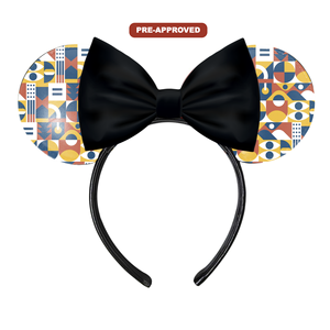 Diadema con Orejas de Ratón de Diseño Moderno, Accesorio para el Cabello, Fabricación Personalizada por Encargo, Pre-Aprobación, Hecho a Medida - Product Image 1