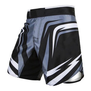 Pantalones cortos MMA con logotipo personalizado al por mayor de alta calidad para hombre, ropa de boxeo con estampado sublimado, ropa de artes marciales de alta calidad - Product Image 1