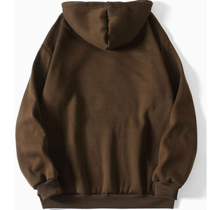 Basics coton mélangé épais lourd blanc à capuche goutte épaule hommes sweat 380 360 320 Gsm Logo personnalisé français éponge - Product Image 2