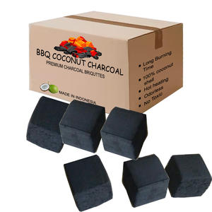 ถ่านก้อนมะพร้าวธรรมชาติถ่านดำไร้กลิ่นขี้เถ้าต่ำไร้ควันใช้เวลาในการเผาไหม้นานสำหรับบาร์บีคิวกลางแจ้ง - Product Image 6