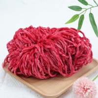 Fil chenille QG QG-Chenille en gros, fil chenille blanchi, résistant, 0TPM 4.5NM/1-20NM/1, fil fantaisie pour tricoter des pulls, textile de maison