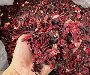 Flor de hibisco seca de calidad seleccionada, sépalos secos de origen vietnamita para hacer una deliciosa base y concentrado de jarabe de Rosela - Product Image 5