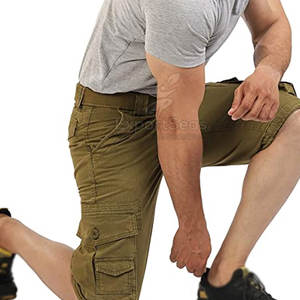 2025 OEM nuevos pantalones cortos Cargo más vendidos pantalones cortos para hombres ropa informal pantalones cortos Cargo de verano personalizados - Product Image 5