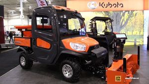 รถอเนกประสงค์สำหรับงานเกษตร Kubota RTV-X1100C ขับเคลื่อน 4 ล้อ เครื่องยนต์ดีเซล/เบนซิน  แบบ Side-by-Side  กำลังสูง 4 จังหวะ เกียร์อัตโนมัติ - Product Image 6