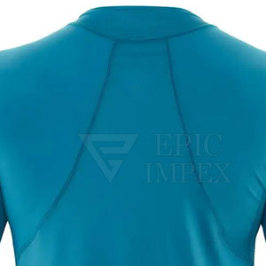 Top Rash Guard con protección UV para hombre con tela de alta elasticidad, ajuste de marca personalizada disponible - Product Image 6