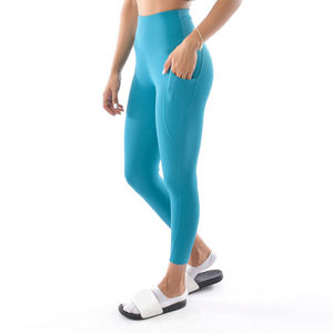 Leggings Deportivos de Cintura Alta para Mujer, Invierno 2025, Directo de Fábrica, Cálidos, de Terciopelo, Color Sólido, para Exteriores, Precio Económico al por Mayor - Product Image 5