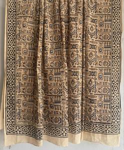 100% Cotton Breathable Traditional Hand Block Printed <b>Scarf</b> Jaipur Handcrafted Boho Chic Lightweight Ethnic Soft Cotton <b>Scarf</b> - Product Image 4