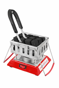 Encendedor de carbón eléctrico portátil Pikas para shisha, placa calefactora con pinzas, calentador de mesa de metal duradero OEM ODM - Product Image 5