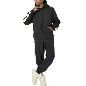 Conjunto Deportivo Ecológico para Hombre 2025, Ropa Deportiva de Otoño de Dos Piezas, Sudadera con Capucha y Pantalones Deportivos para Entrenamiento al Aire Libre - Product Image 2