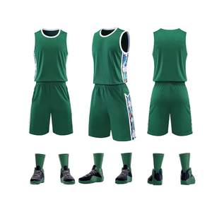 Uniformes de basket-ball design Uniformes de basket-ball vierges à impression numérique bleue Uniforme de basket-ball de haute qualité - Product Image 6