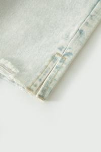 Fabricantes rasgados vintage damas pantalones de mezclilla personalizados pantalones cortos de mezclilla pantalones cortos de Mujer Pantalones vaqueros de Mujer - Product Image 4