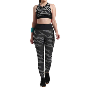 Conjunto de Yoga de Dos Piezas para Mujer, Talla Grande, Verano 2026, Alta Calidad, Color Sólido, Ropa Deportiva Informal para Gimnasio, 100% Algodón, Secado Rápido - Product Image 1