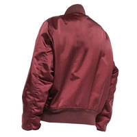Blouson d'aviateur à fermeture éclair de haute qualité pour hommes avec tissu en toile à col montant au design personnalisé pour l'hiver Vente en gros