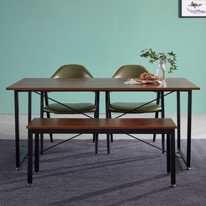 Nouveaux produits populaires Table à manger moderne en marbre blanc, bâtiment de bureau disponible, fil métallique de style nordique de haute qualité - Product Image 3