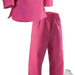 Couleur rose Prix de gros Durable professionnel femmes Judo uniforme OEM Service prêt à expédier professionnel femme Judo costumes - Product Image 4