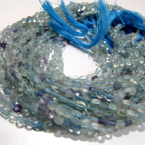 เหรียญฟลูออไรต์ธรรมชาติขนาด4มม. สีเหลืองขนาดไมโครเส้นใยยาว13นิ้วสำหรับทำเครื่องประดับอัตราการขายส่ง - Product Image 1