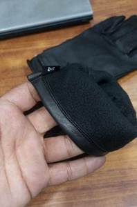 Nouveau haute qualité hiver cuir écran tactile gants hommes confortable mouton conception plaine à la mode en plein air quotidien cyclisme Sports - Product Image 4