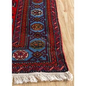 Alfombra Kiaan Grande de Lana Anudada a Mano, Diseño Geométrico Abstracto Rojo Naranja, Rectangular 9x12, para Entrada del Hogar, Modelo Skwl-38 - Product Image 4