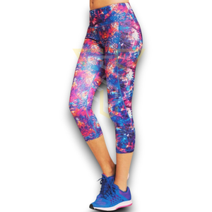 Legging XL pour femmes de haute qualité Design sublimé Unique matériau Spandex Durable impression sans couture taille élastique Leggings solides - Product Image 1