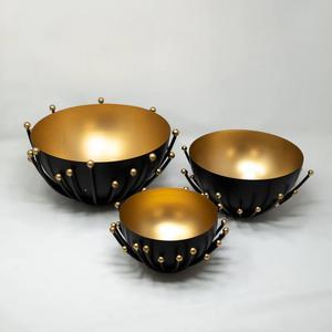 ชามอลูมิเนียมทำด้วยมือขนาดใหญ่ดีไซน์คลาสสิกคุณภาพเยี่ยมชามดีไซน์สวยสำหรับโรงแรมและบ้าน - Product Image 5