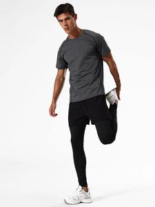 Camiseta Deportiva de Secado Rápido para Hombre, Cuello Redondo, para Gimnasio, Running, Entrenamiento, Fitness, Compresión, con Tejido Transpirable - Product Image 6