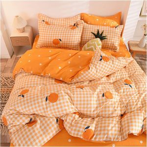 Sheets Set - Bedding Set <b>Family</b> Use Sheet Duvet Cover Pillowcase Full Twin Single Queen Bed Set - Product Image 3