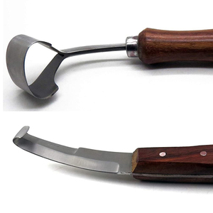 Couteau à sabot manuel vétérinaire le plus vendu en acier inoxydable de haute qualité avec manche en bois Instruments chirurgicaux de base certifiés CE - Product Image 3
