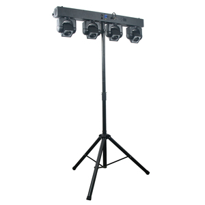 Xách tay 4PCS 40W RGBW di chuyển đầu DJ đèn Disco <span class=keywords><strong>T</strong></span>-<span class=keywords><strong>Bar</strong></span> biểu diễn đứng Vòng ánh sáng RGB Chùm Câu lạc bộ Đêm ánh sáng sân khấu UV trắng Laser - Product Image 3