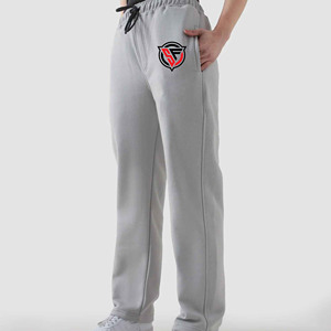 Haute qualité femmes coton biologique taille moyenne pantalons de survêtement personnalisé Gym Joggers pantalon léger respirant décontracté utilisation droite - Product Image 4