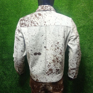 Nouvelle veste en cuir de vache véritable pour homme, nouveau design, veste en fourrure pour homme, nouveau style, veste en peau de crocodile pour homme - Product Image 2