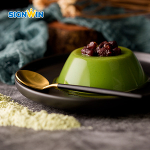 SIGNWIN Poudre pour pouding au thé matcha aromatisée 1kg en sac - Product Image 3