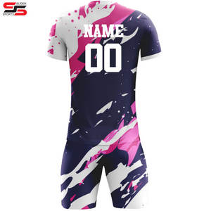 Uniformes de fútbol transpirables recién llegados, proveedor directo de fábrica, diseño OEM, uniformes de equipo de fútbol a la venta - Product Image 2