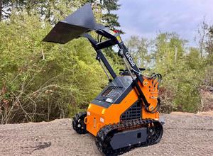 Minicargador barato CE EURO5 EPA, minicargador de orugas de rueda diésel con motor EPA, minicargador de oruga para todo terreno, envío gratuito - Product Image 4